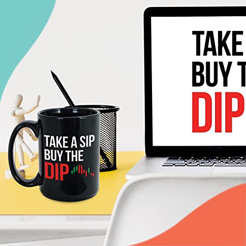 Stock Trader 15 oz Coffee Mug, Funny Investment Gift