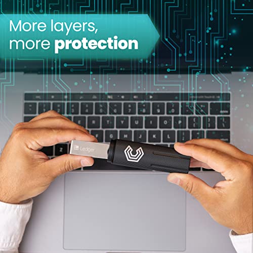 Ledger Nano Case - CryptoPod, Fire/Water Resistant, Aluminum