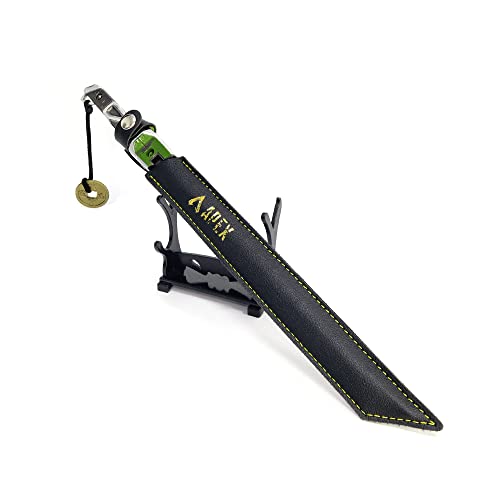 Neon Green Crypto Biwon Blade Metal Data Knife