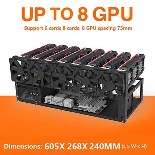 Steel Open Air Mining Frame for Crypto Currency Mining