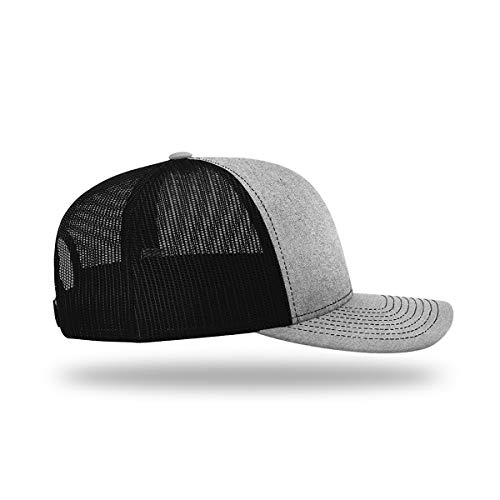 BustedTees Bitcoin Logo Leather Patch Baseball Cap