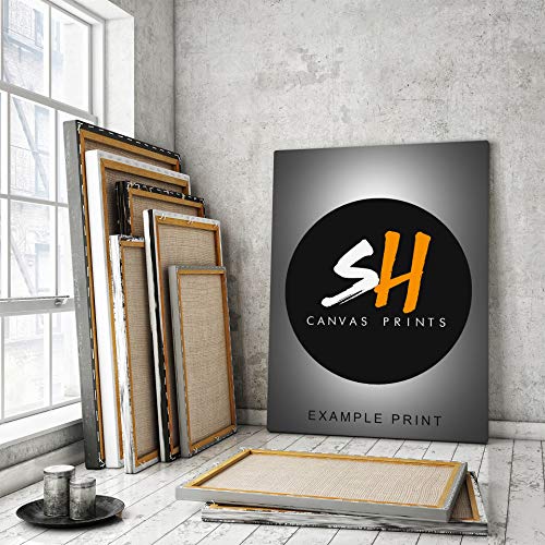 Bitcoin Motivational Canvas Print for Crypto Traders (18"x12")