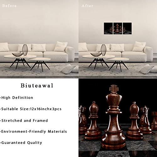 Chess Canvas Wall Art Poster Prints for Home Office
