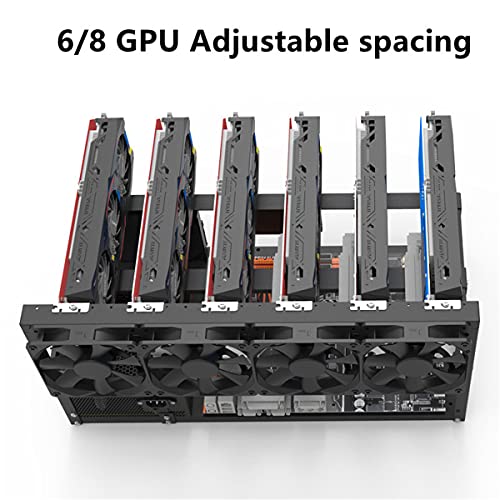 Steel 8GPU Mining Rig Frame for Crypto Currency Mining