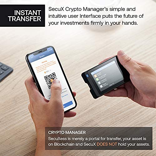 Billfodl SecuX W10 Hardware Wallet for Seed Backup