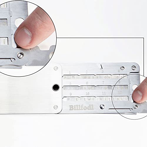 Billfodl SecuX W10 Hardware Wallet for Seed Backup