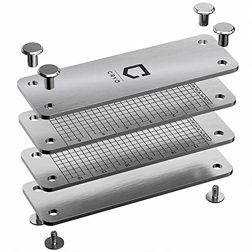 Crypto Seed Storage Wallet: Stainless Steel, up to 24 Words