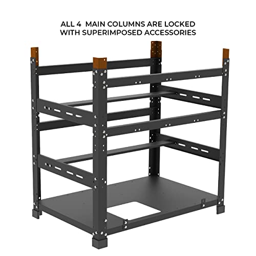 AAAwave Sluice V.2 12 GPU Mining Rig Frame