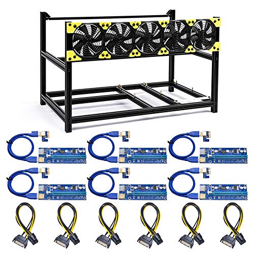 6 GPU Steel Open Air Miner Mining Frame
