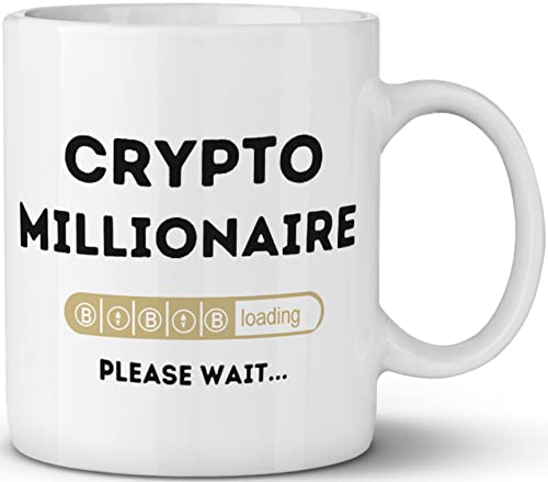Crypto Millionaire Loading Funny Coffee Mug Gift