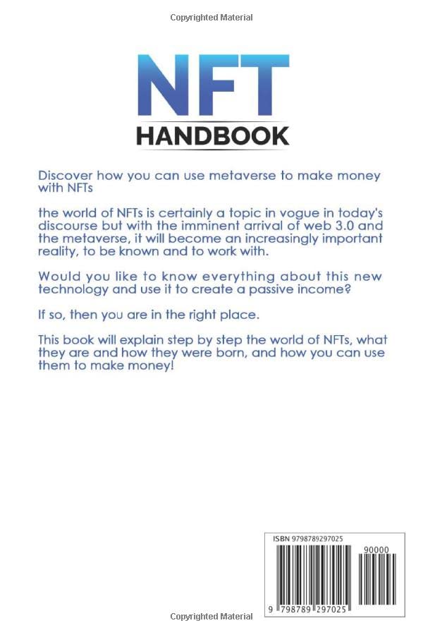 NFT Handbook: Beginners guide to making money with metaverse
