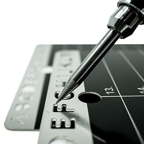 Engrave Steel Plates for Crypto Seed Phrase Storage