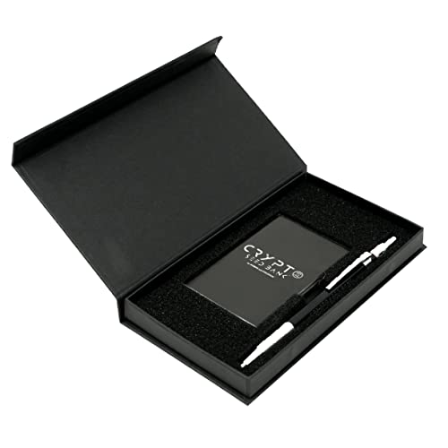 Engrave Steel Plates for Crypto Seed Phrase Storage