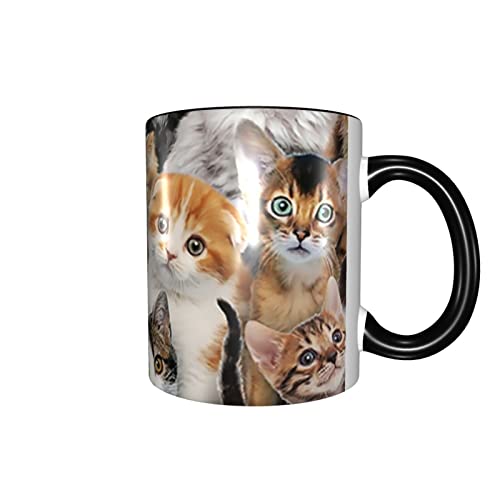 Cat Cute Ceramic Coffee Mug Cup Christmas Halloween