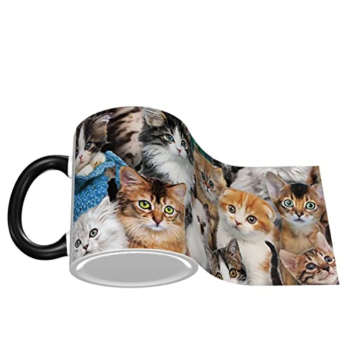 Cat Cute Ceramic Coffee Mug Cup Christmas Halloween