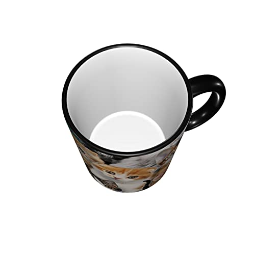 Cat Cute Ceramic Coffee Mug Cup Christmas Halloween