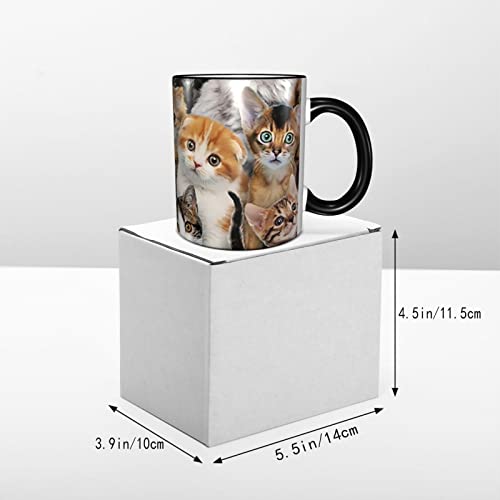 Cat Cute Ceramic Coffee Mug Cup Christmas Halloween