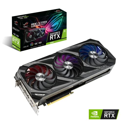 ASUS NVIDIA GeForce RTX 3090 24GB GDDR6X Graphics Card