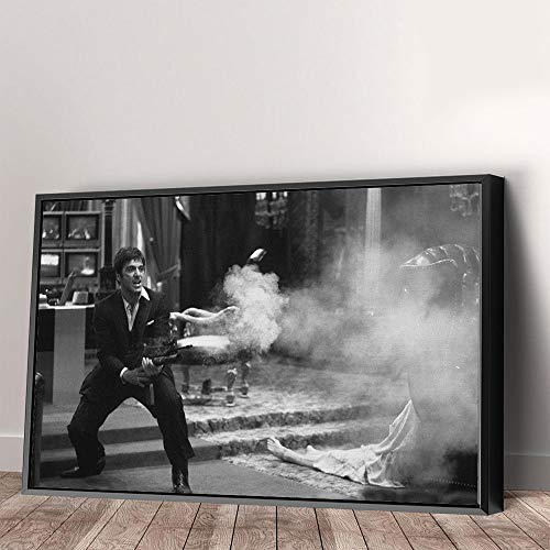 Scarface Alpacino Canvas Art Wall Decor Various Sizes