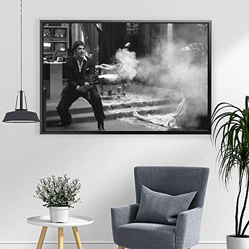 Scarface Alpacino Canvas Art Wall Decor Various Sizes