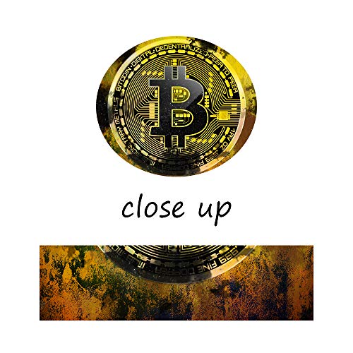 Bitcoin Motivational Canvas Wall Art for Home Office