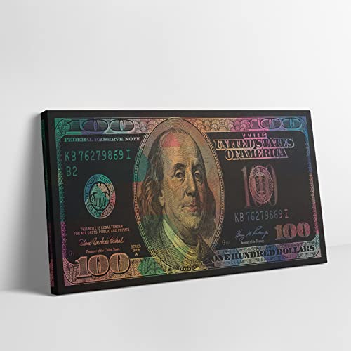 Dollar Bill Wall Art Canvas Money Pop Art