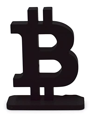 Bitcoin 3D Printed Sign - Crypto Themed Desk Display