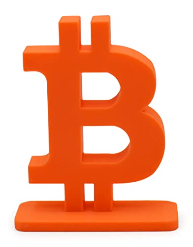 Bitcoin 3D Printed Sign - Crypto Themed Desk Display
