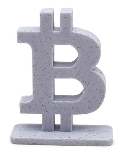 Bitcoin 3D Printed Sign - Crypto Themed Desk Display