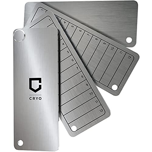 Crypto Seed Storage - Steel Wallet - Recovery Phrase