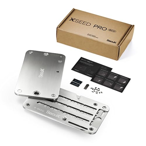 SecuX XSEED PRO Eco: Indestructible Bitcoin Wallet Seed Storage