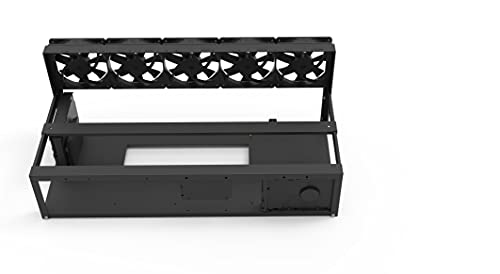 Stackable Steel Mining Frame for 6 or 8 GPUs