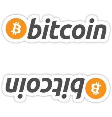 Bitcoin Symbol 4inch Cryptocurrency Decal Sticker Set
