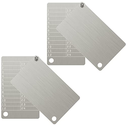 Cryptocurrency Seed Storage Wallet for Bitcoin Hardware (Stainless)