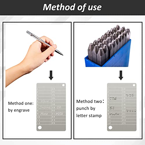 Cryptocurrency Seed Storage Wallet for Bitcoin Hardware (Stainless)