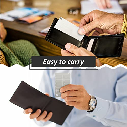 Cryptocurrency Seed Storage Wallet for Bitcoin Hardware (Stainless)