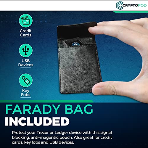 Crypto Pod Combination Locking Case for Hardware Wallets