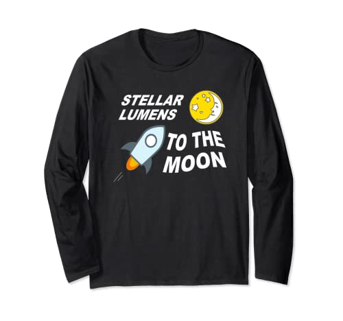 Stellar Lumens XLM Altcoin Long Sleeve T-Shirt