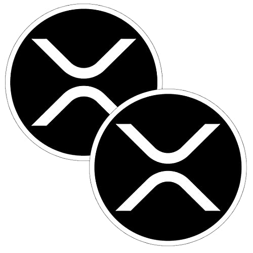 XRP Crypto Stickers Set of 2