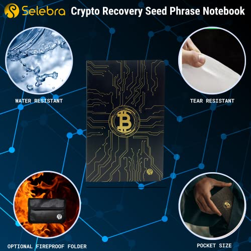 Secure Your Crypto Investments: Double Notebook & Fireproof Bag