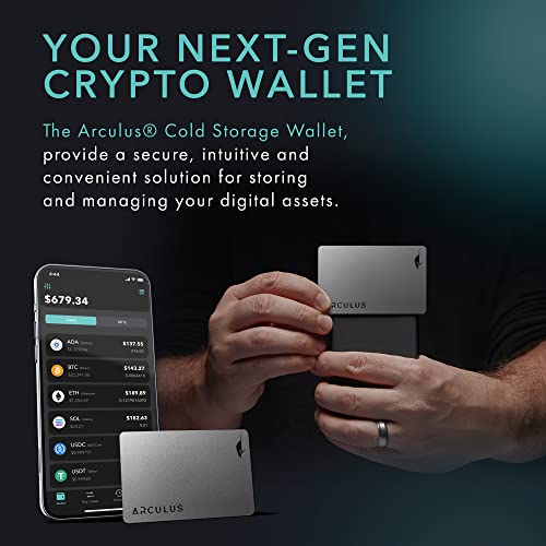 Arculus® Crypto Cold Storage Wallet with 3-Factor Authentication