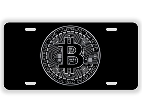 Blockchain Cryptocurrency Coin Plate: Crypto Mining Sticker Set