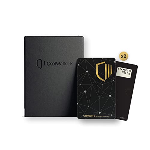 CoolWallet S Duo- Crypto Hardware Wallet 2 Pack, Secure Your Crypto With Style