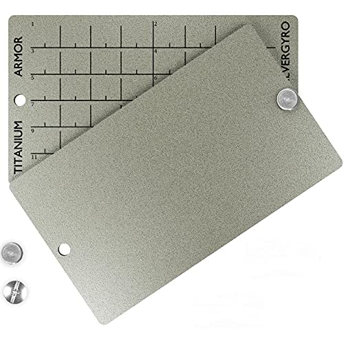 Titanium Seed Storage Wallet with Metal Engraving Plate
