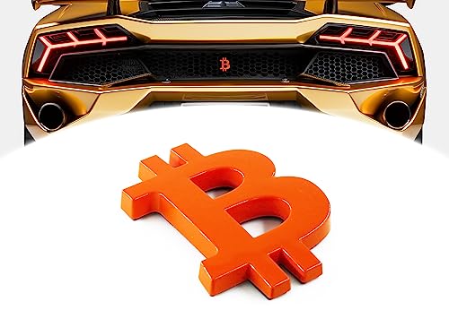 3D Bitcoin Sticker Decal - Bitcoin Miner Accessory