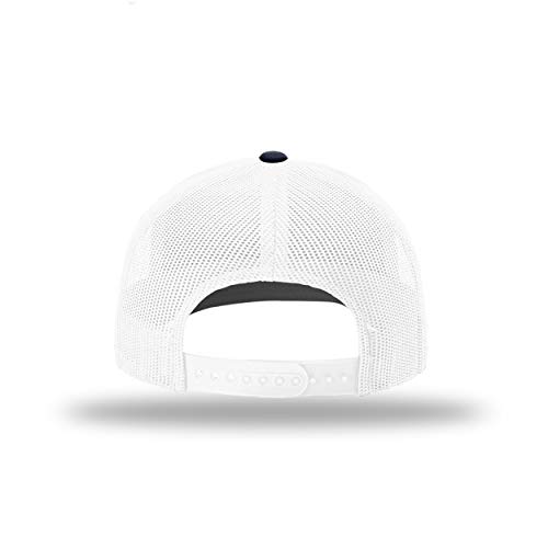Bitcoin Cryptocurrency Trading Patch Baseball Cap - Navy/White