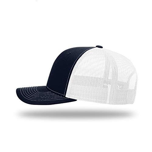 Bitcoin Cryptocurrency Trading Patch Baseball Cap - Navy/White