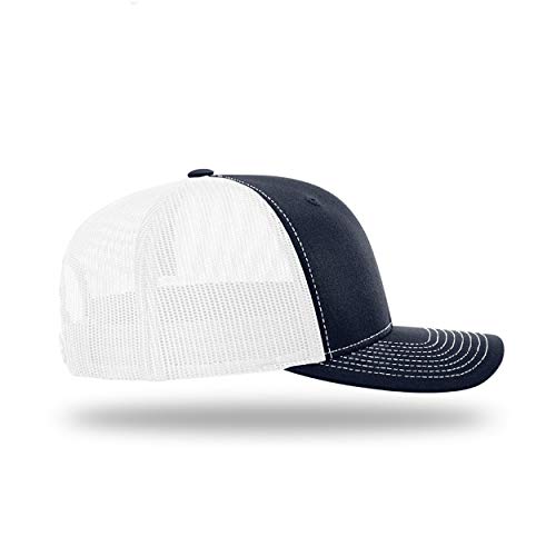 Bitcoin Cryptocurrency Trading Patch Baseball Cap - Navy/White