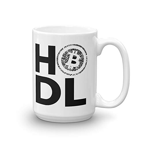 Bitcoin HODL Mug for Crypto Currency Traders Gift