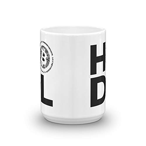 Bitcoin HODL Mug for Crypto Currency Traders Gift